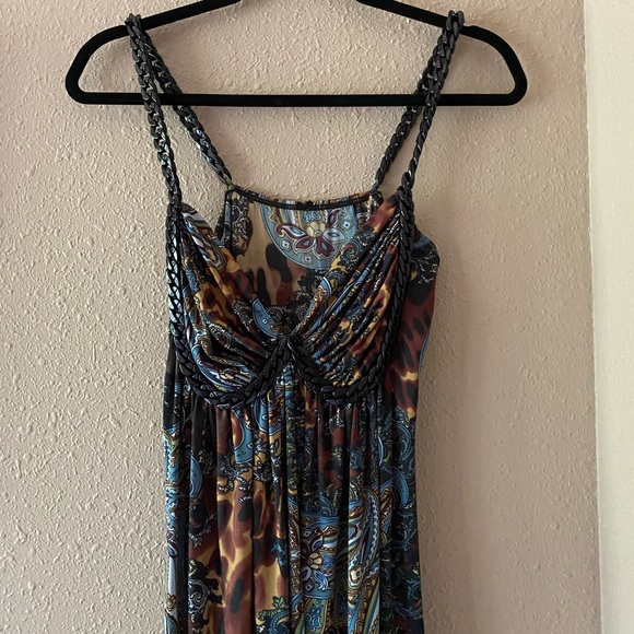 Dresses & Skirts - Super Sexy Multi Colored Beaded Maxi Dress